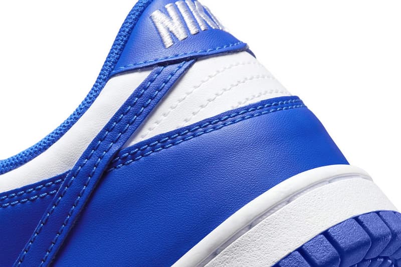 Nike Dunk Low 最新配色「Racer Blue」率先曝光
