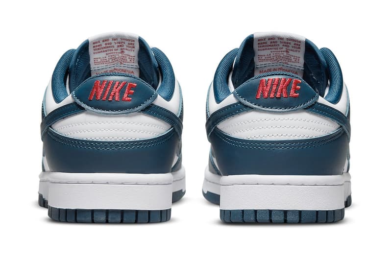 Nike Dunk Low 全新配色「Valerian Blue」率先亮相