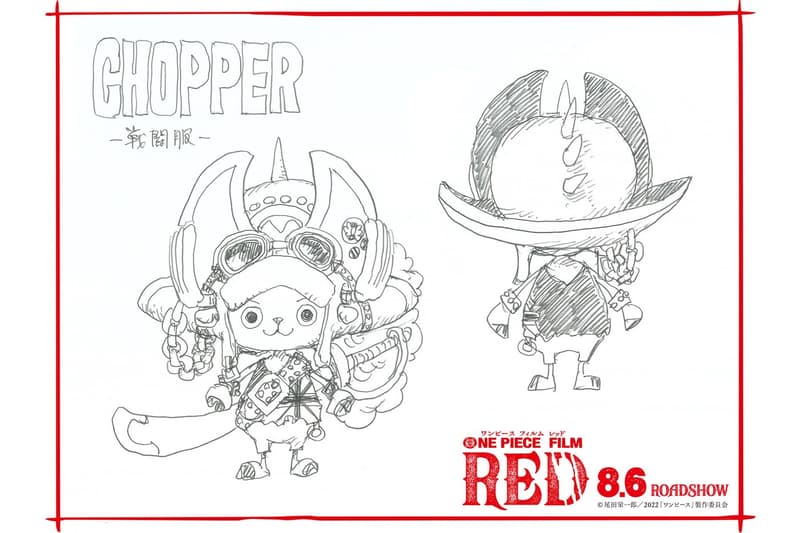《海贼王 ONE PIECE》最新劇場版《ONE PIECE FILM RED》角色造型正式公開