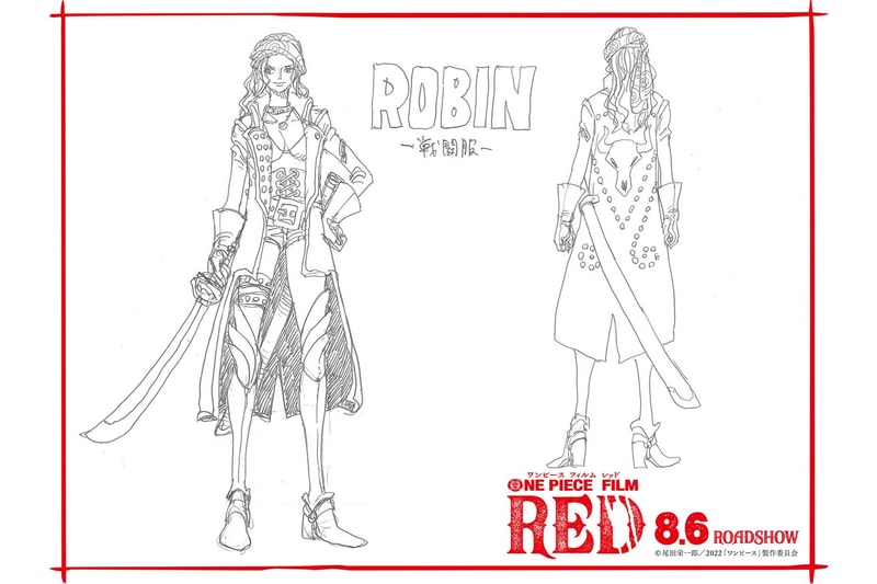 《海贼王 ONE PIECE》最新劇場版《ONE PIECE FILM RED》角色造型正式公開