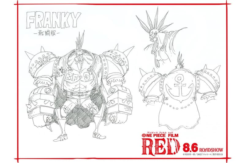 《海贼王 ONE PIECE》最新劇場版《ONE PIECE FILM RED》角色造型正式公開