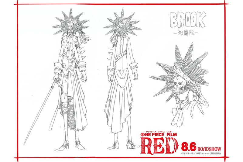 《海贼王 ONE PIECE》最新劇場版《ONE PIECE FILM RED》角色造型正式公開