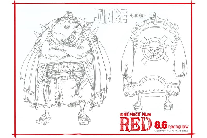 《海贼王 ONE PIECE》最新劇場版《ONE PIECE FILM RED》角色造型正式公開