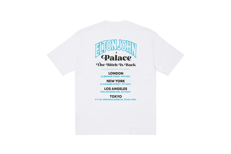 Palace x Elton John x Bravado 最新聯乘系列正式登場