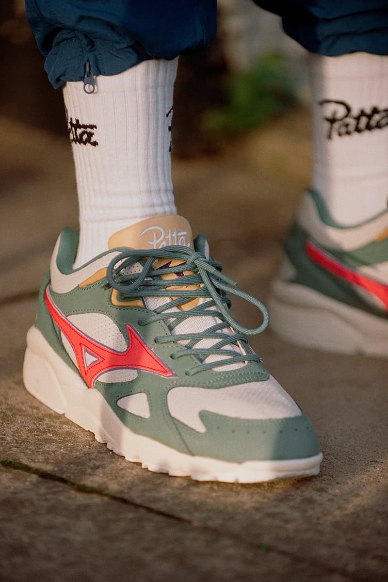 Patta x Mizuno 全新联名 Sky Medal 正式发布