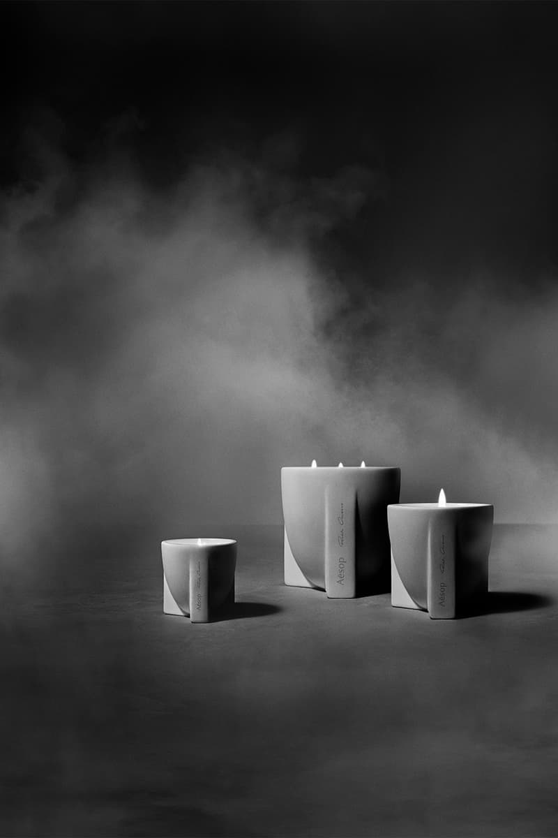 Rick Owens 携手 Aesop 打造全新联名蜡烛及旅行套装