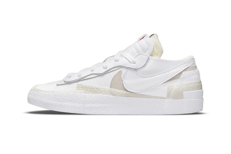 率先近賞 sacai x Nike Blazer Low 最新黑白漆皮鞋款官方圖輯