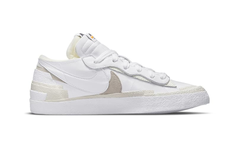 率先近賞 sacai x Nike Blazer Low 最新黑白漆皮鞋款官方圖輯