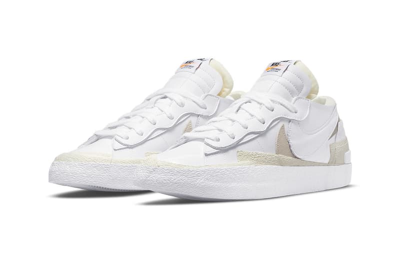 率先近賞 sacai x Nike Blazer Low 最新黑白漆皮鞋款官方圖輯