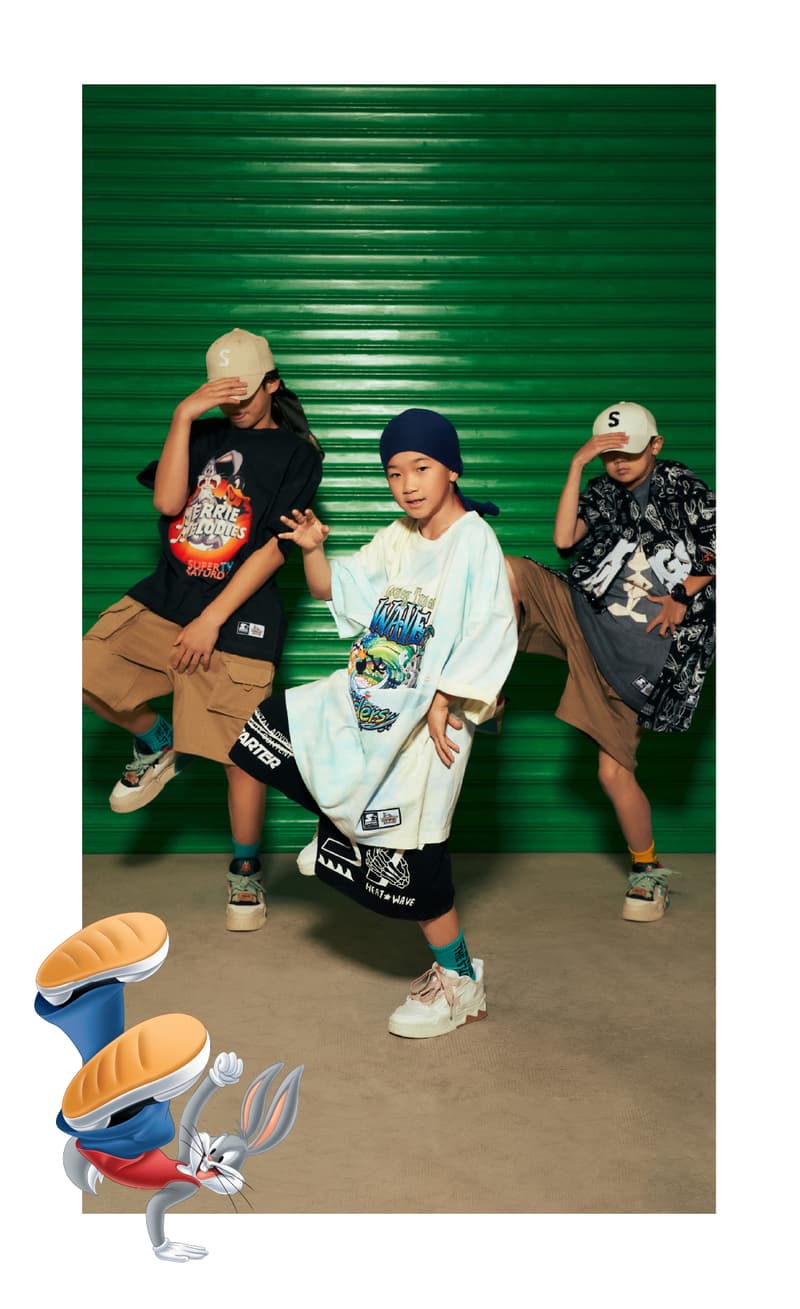 STARTER BLACK LABEL 推出 2022 春夏全新 LOONEY TUNES 联名系列