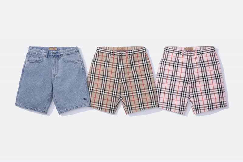 Supreme x Burberry 2022 春季聯名系列正式登場