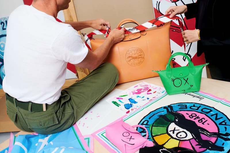 Longchamp 珑骧发布与涂鸦艺术家 André Saraiva 的合作产品