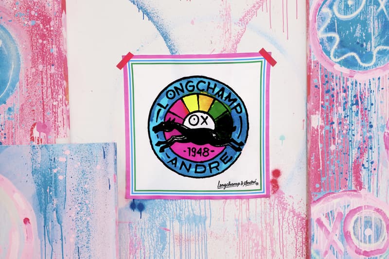 Longchamp 珑骧发布与涂鸦艺术家 André Saraiva 的合作产品