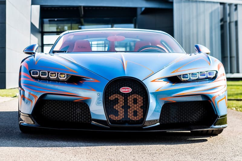 Bugatti Chiron Super Sport 獨一無二定製車型「Vagues de Lumière」正式亮相