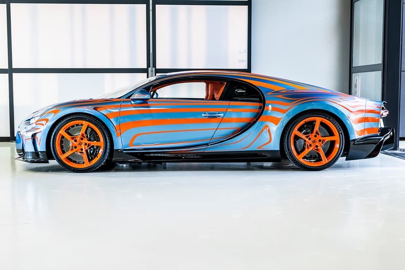 Bugatti Chiron Super Sport 獨一無二定製車型「Vagues de Lumière」正式亮相