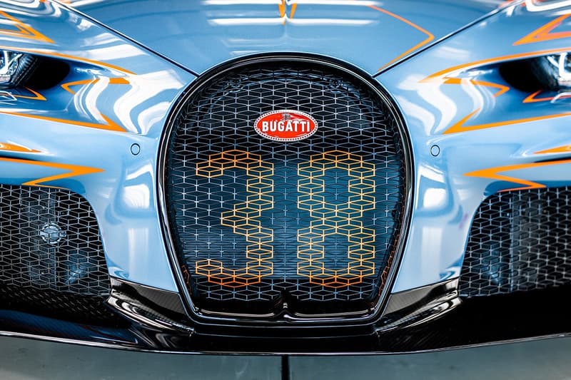 Bugatti Chiron Super Sport 獨一無二定製車型「Vagues de Lumière」正式亮相