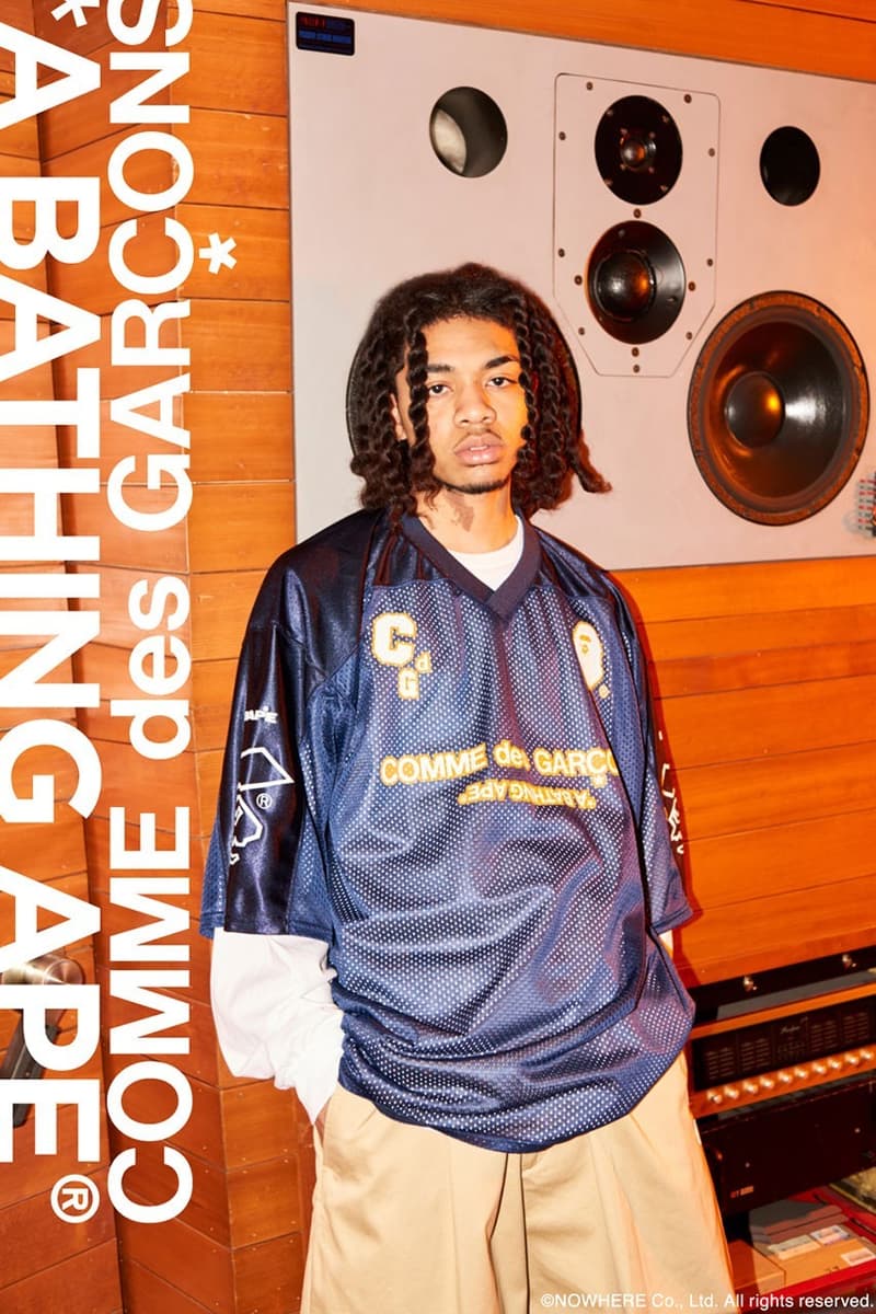 COMME des GARÇONS x BAPE 最新联名系列正式登場