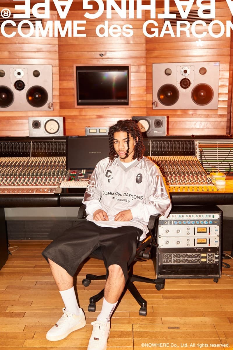 COMME des GARÇONS x BAPE 最新联名系列正式登場