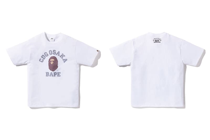 COMME des GARÇONS x BAPE 最新联名系列正式登場