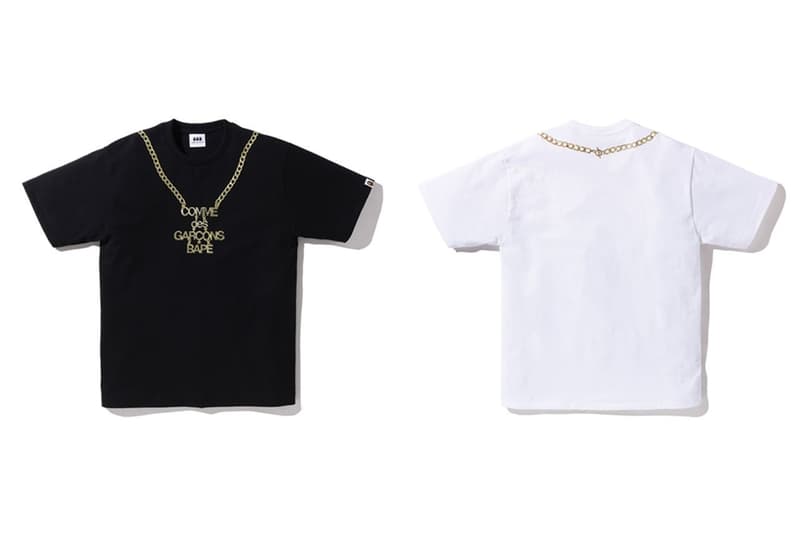 COMME des GARÇONS x BAPE 最新联名系列正式登場