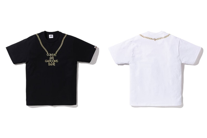COMME des GARÇONS x BAPE 最新联名系列正式登場