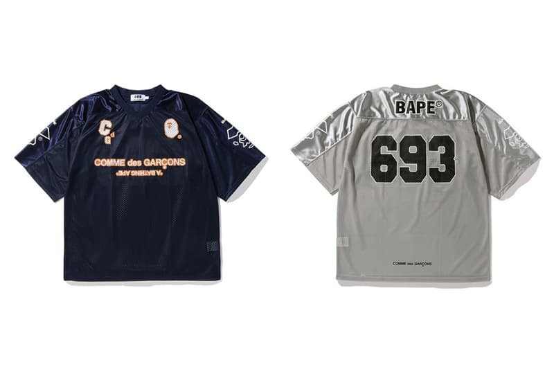 COMME des GARÇONS x BAPE 最新联名系列正式登場