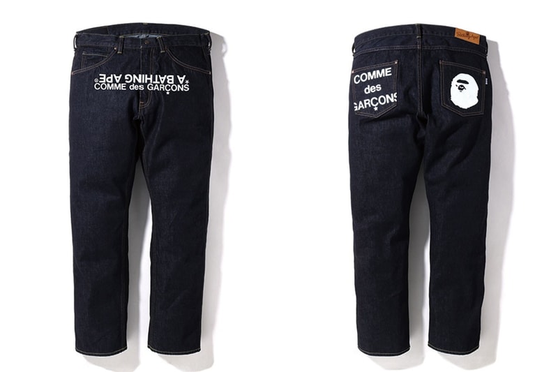COMME des GARÇONS x BAPE 最新联名系列正式登場