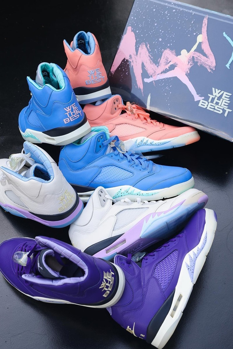 DJ Khaled x Air Jordan 5 最新聯名系列「We The Best」率先亮相