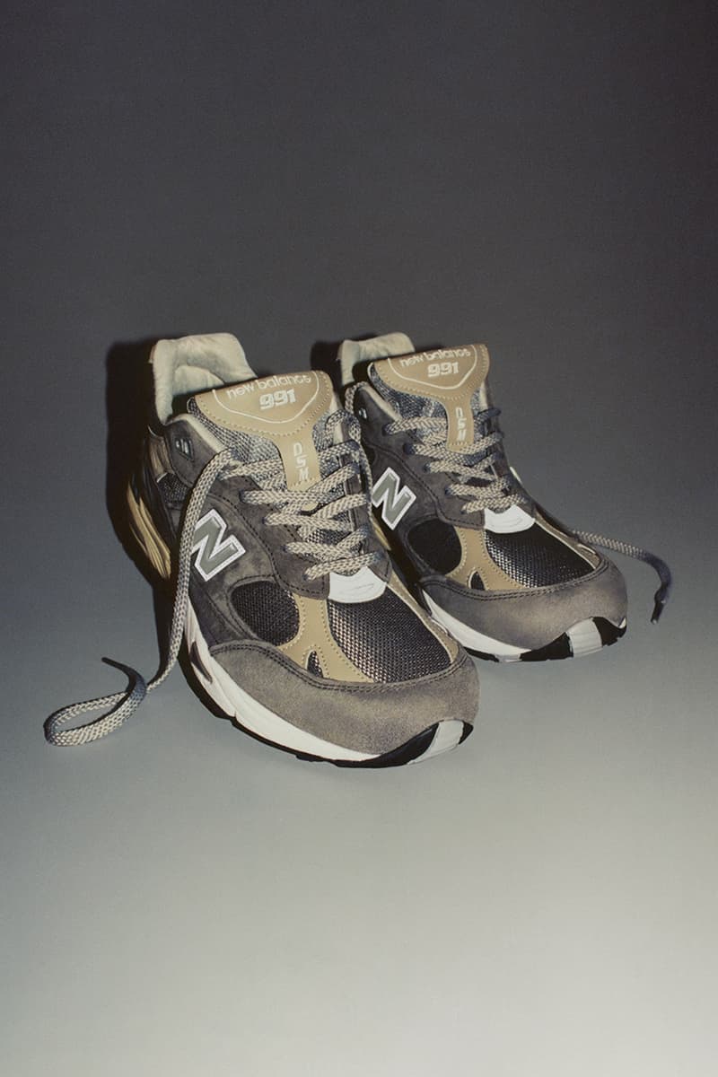 Dover Street Market x New Balance 英产 991 聯名鞋款發售情報公佈