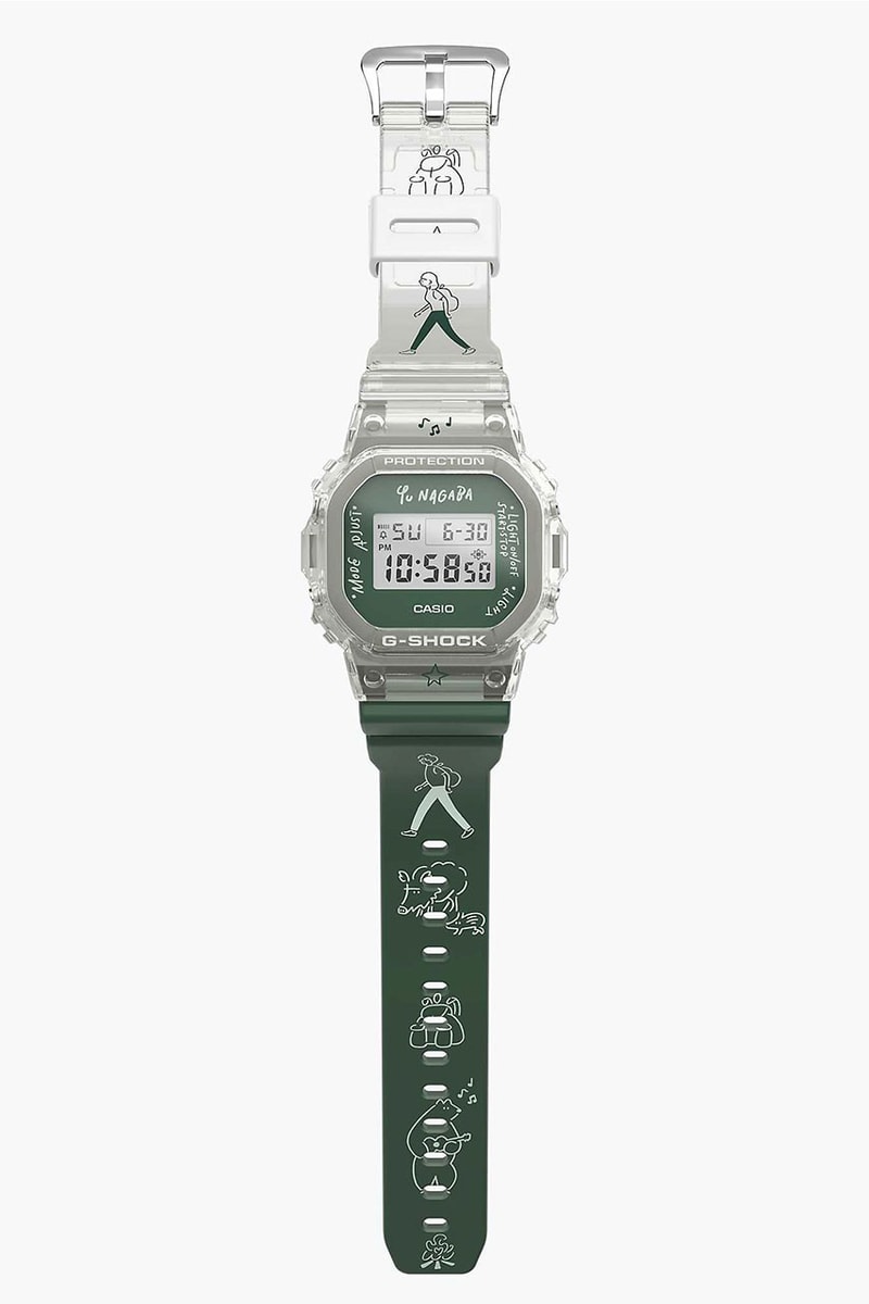 G-Shock 攜手長場雄推出全新联名系列錶款