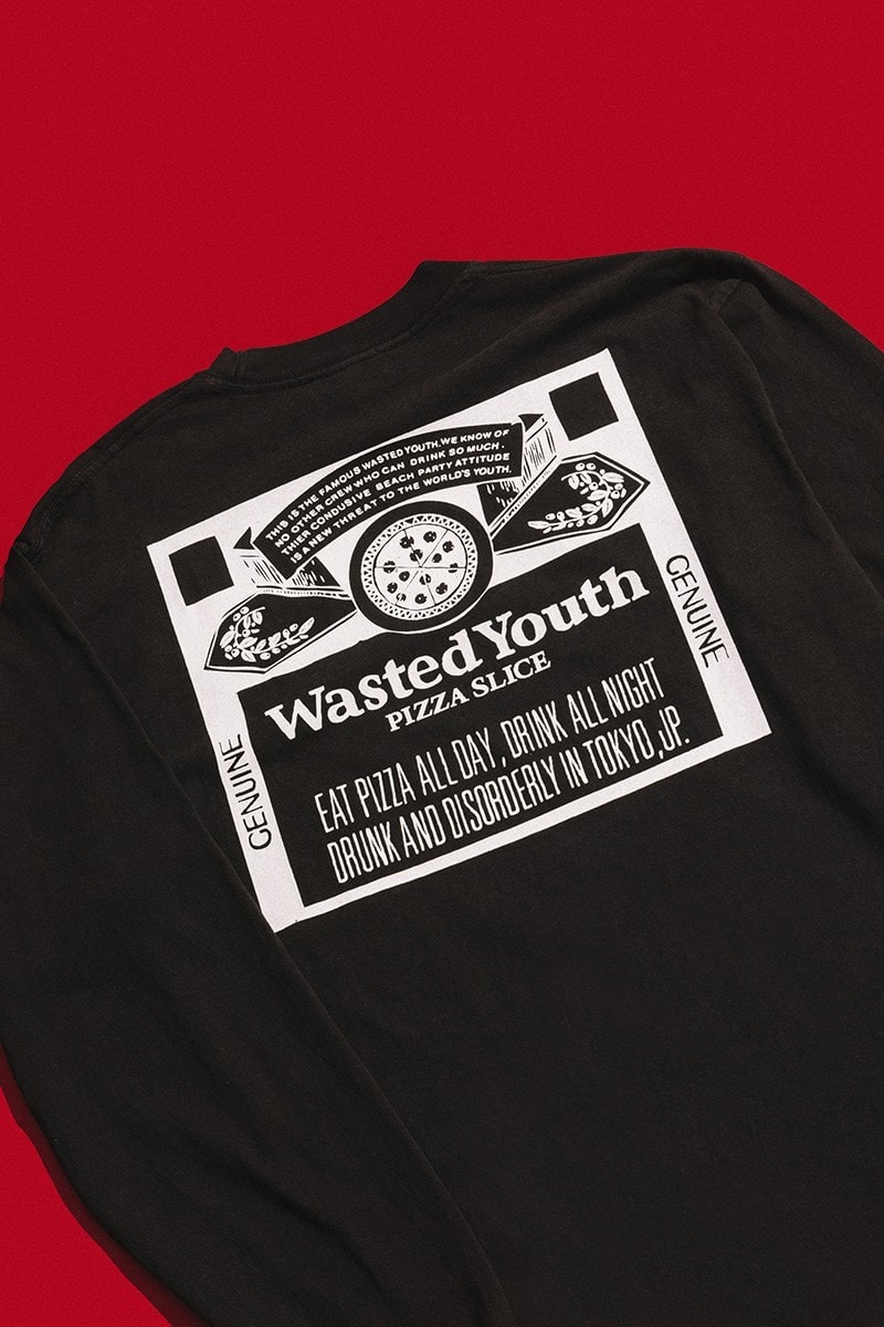 Wasted Youth x PIZZA SLICE 联手推出 HBX 胶囊系列