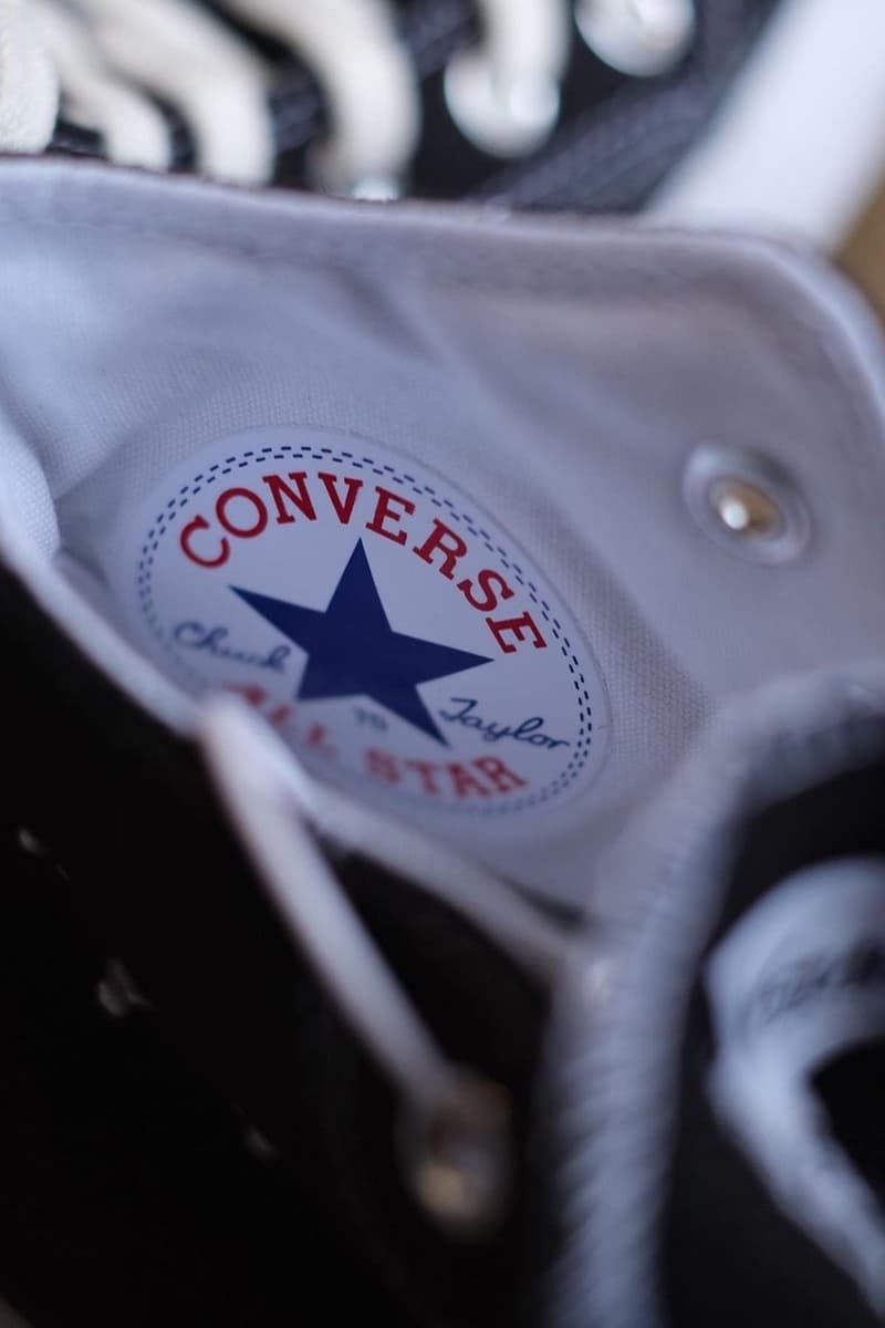 近赏 Stüssy x Converse Chuck 70 Hi 黑白鞋款