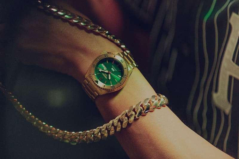 HUF x Seiko 5 Sports 最新聯名系列錶款正式登場