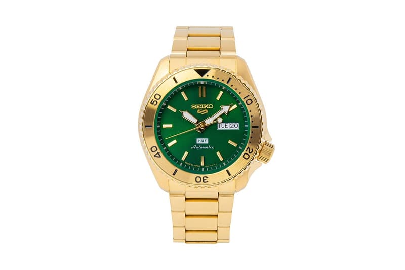 HUF x Seiko 5 Sports 最新聯名系列錶款正式登場
