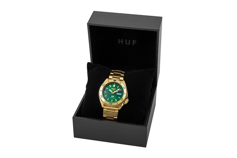 HUF x Seiko 5 Sports 最新聯名系列錶款正式登場