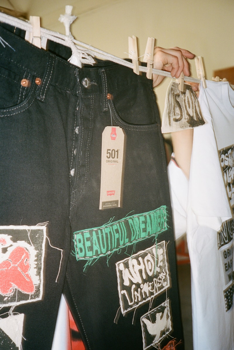 Levi's 携手 Come Tee 打造全新 Punk 风格牛仔裤系列