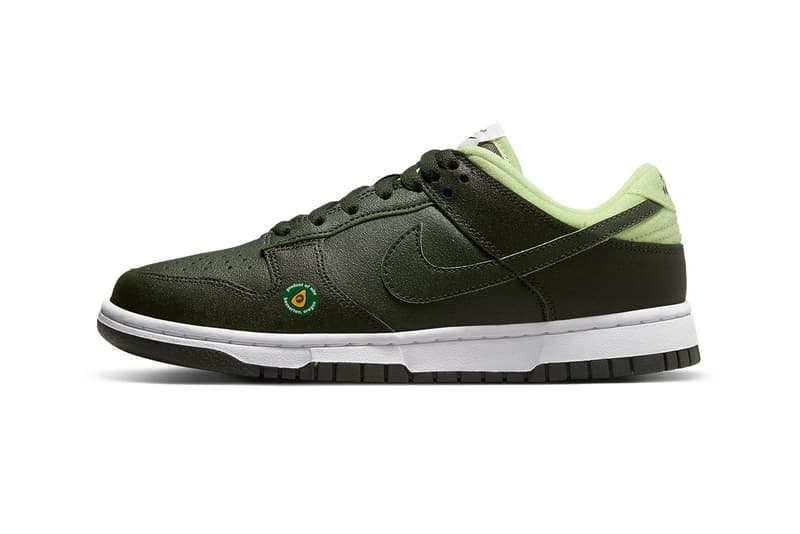 Nike Dunk Low 全新配色「Avocado」官方圖释出