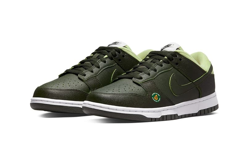 Nike Dunk Low 全新配色「Avocado」官方圖释出