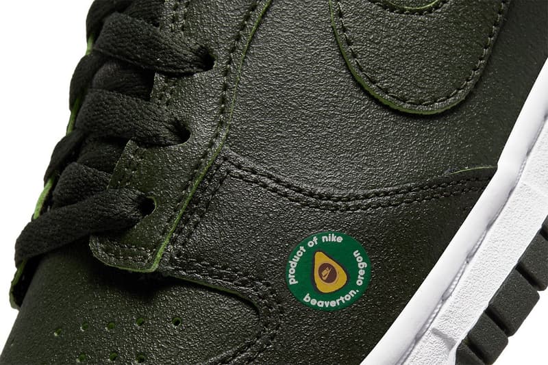 Nike Dunk Low 全新配色「Avocado」官方圖释出