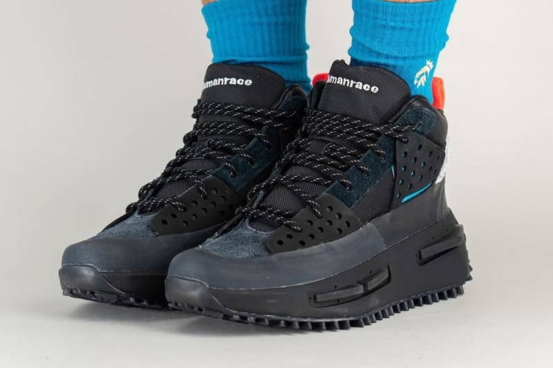 Pharrell Williams x adidas HU NMD S1 RYAT「Black」上脚图集