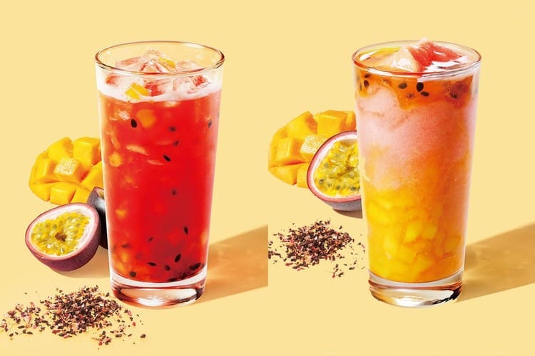 Starbucks 人氣夏日飲品「熱帶芒果百香果茶」系列回歸登場