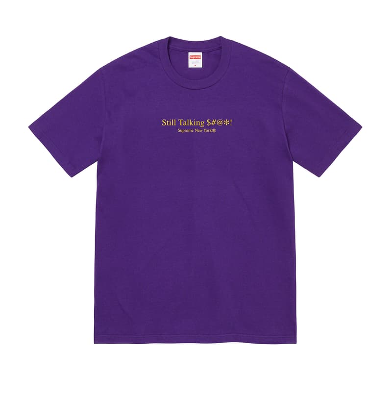 Supreme 2022 春季 T-Shirt 系列正式发布