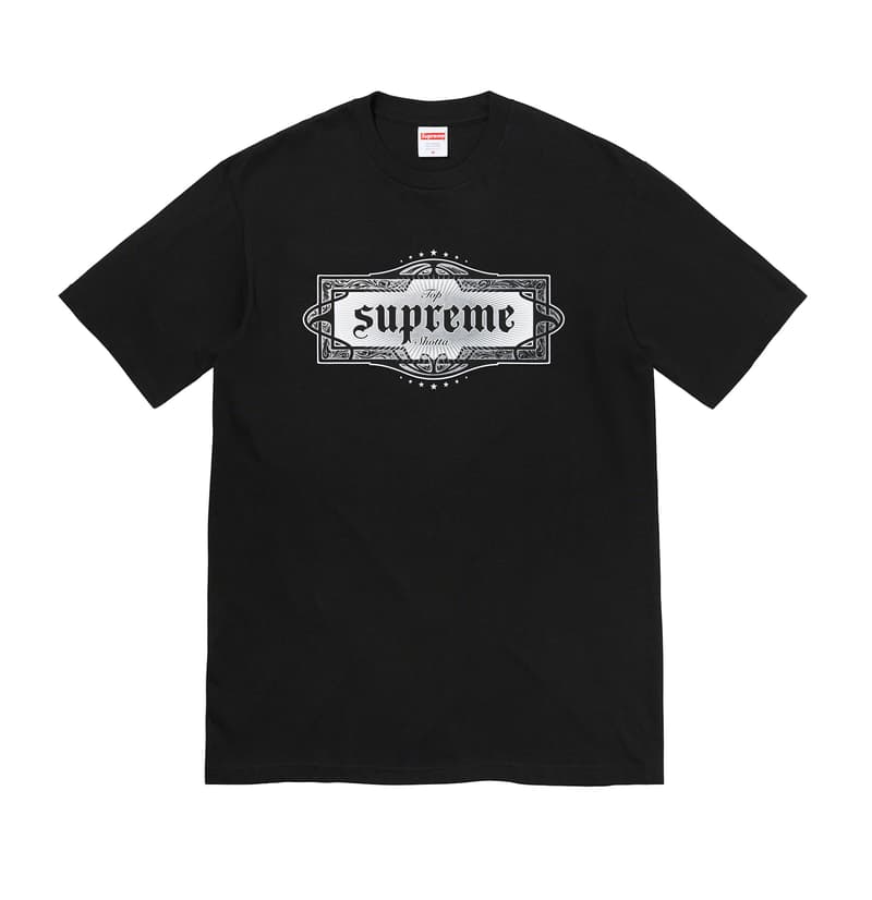 Supreme 2022 春季 T-Shirt 系列正式发布