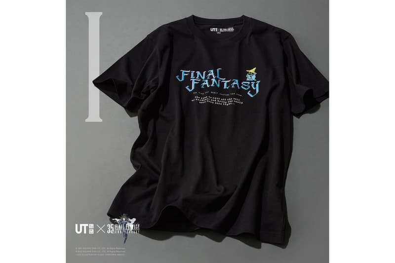 UNIQLO UT x《Final Fantasy》35 週年联名系列正式登場
