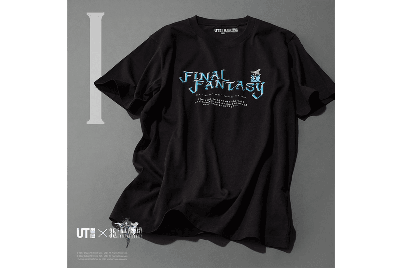 UNIQLO UT x《Final Fantasy》35 週年联名系列正式登場