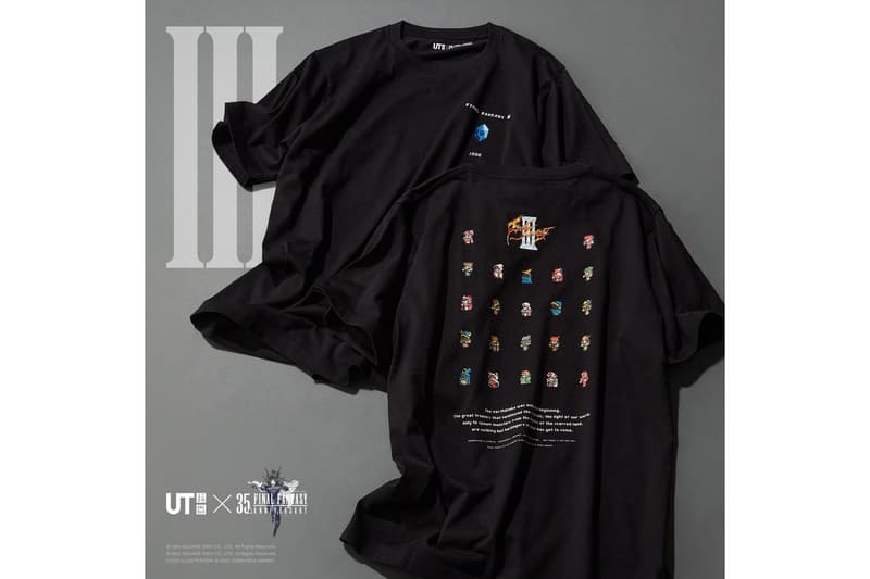 UNIQLO UT x《Final Fantasy》35 週年联名系列正式登場