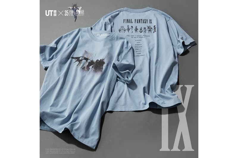UNIQLO UT x《Final Fantasy》35 週年联名系列正式登場