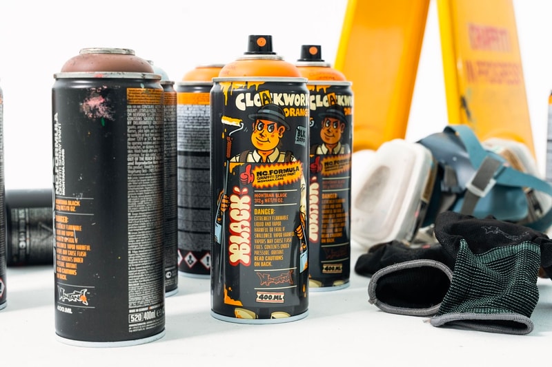 涂鸦艺术家 Cloakwork 联手 Montana Cans 打造全新联名系列