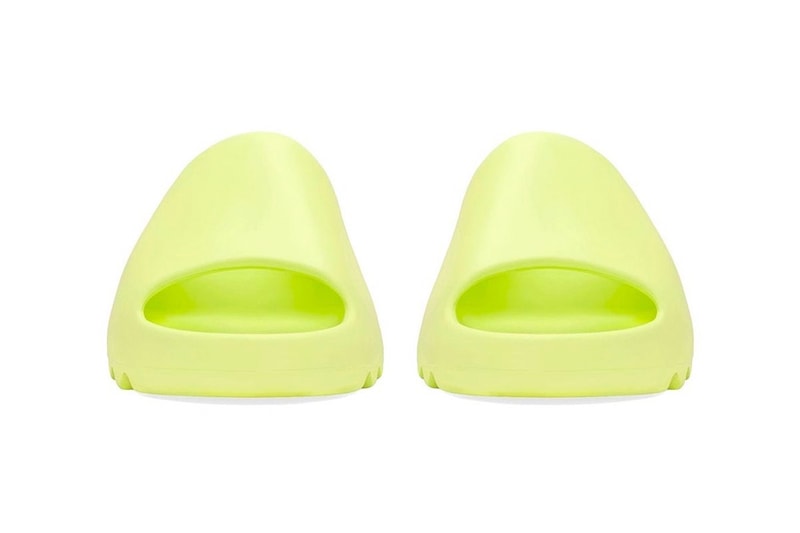 adidas YEEZY SLIDE 人氣荧光配色「Glow Green」即將補貨回歸