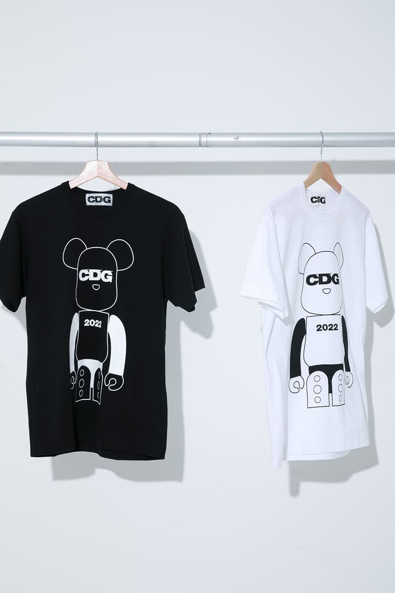 COMME des GARÇONS CDG x BE@RBRICK 即將發售限定款 T-Shirt 系列